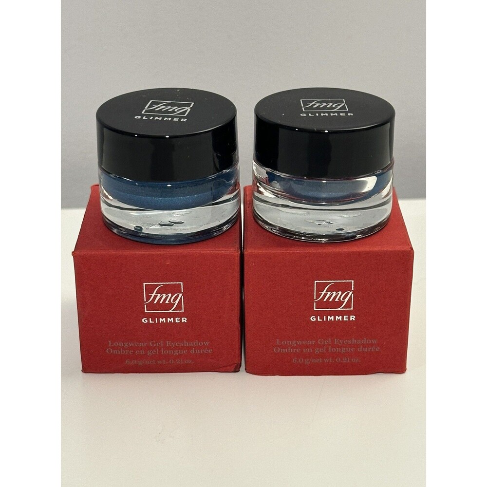 (2) Avon fmg Glimmer Longwear Gel Eyeshadow Electric Jellyfish New